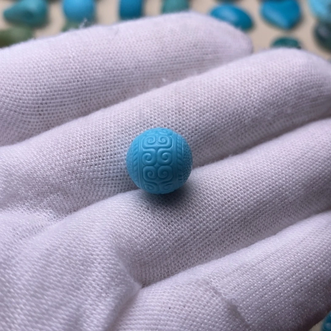 绿松石未镶嵌绿松石回纹11.8