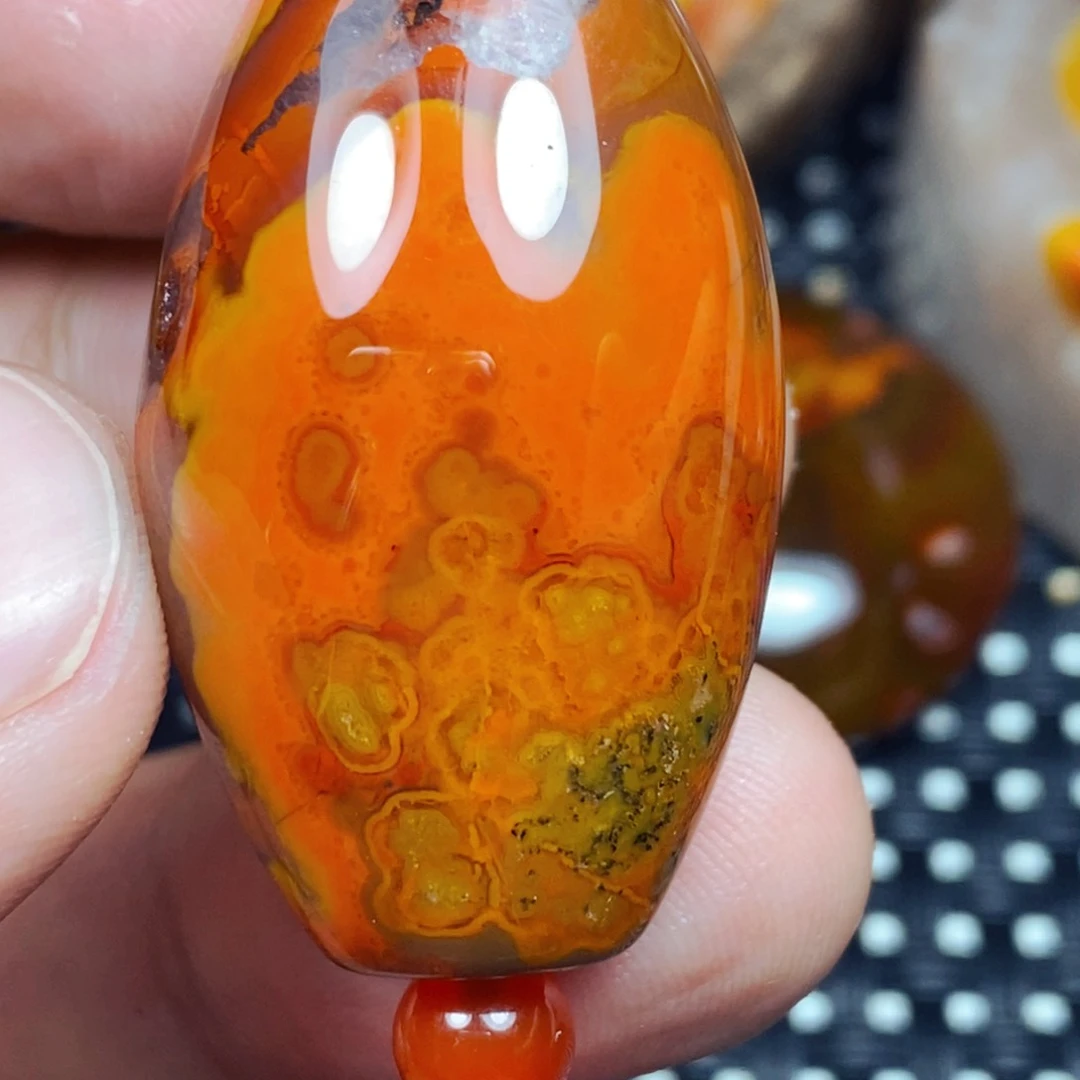 未镶嵌吊坠(不含链)玛瑙/玉髓八*