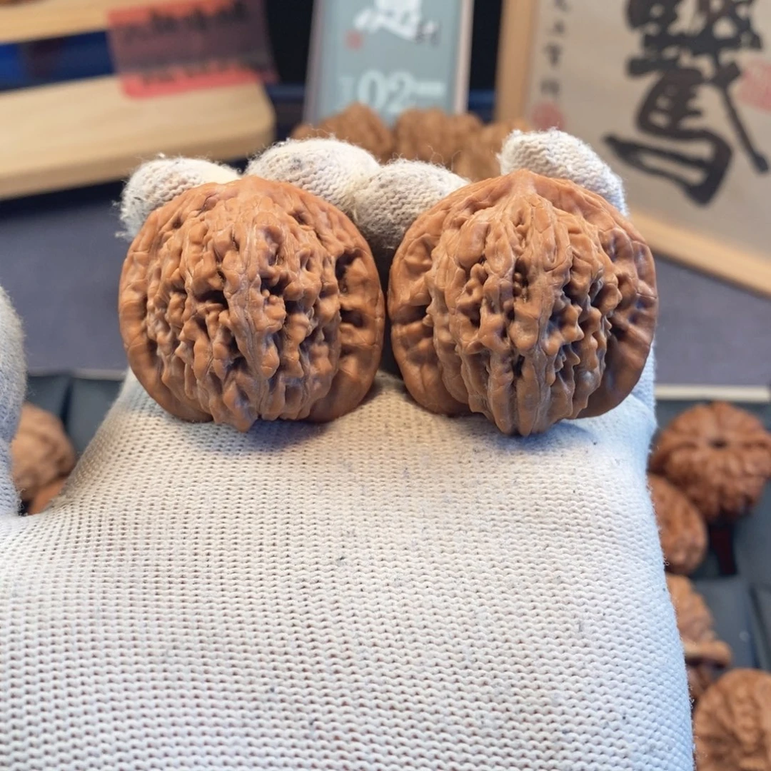 文玩核桃把件40尺挂月峰四座楼s402