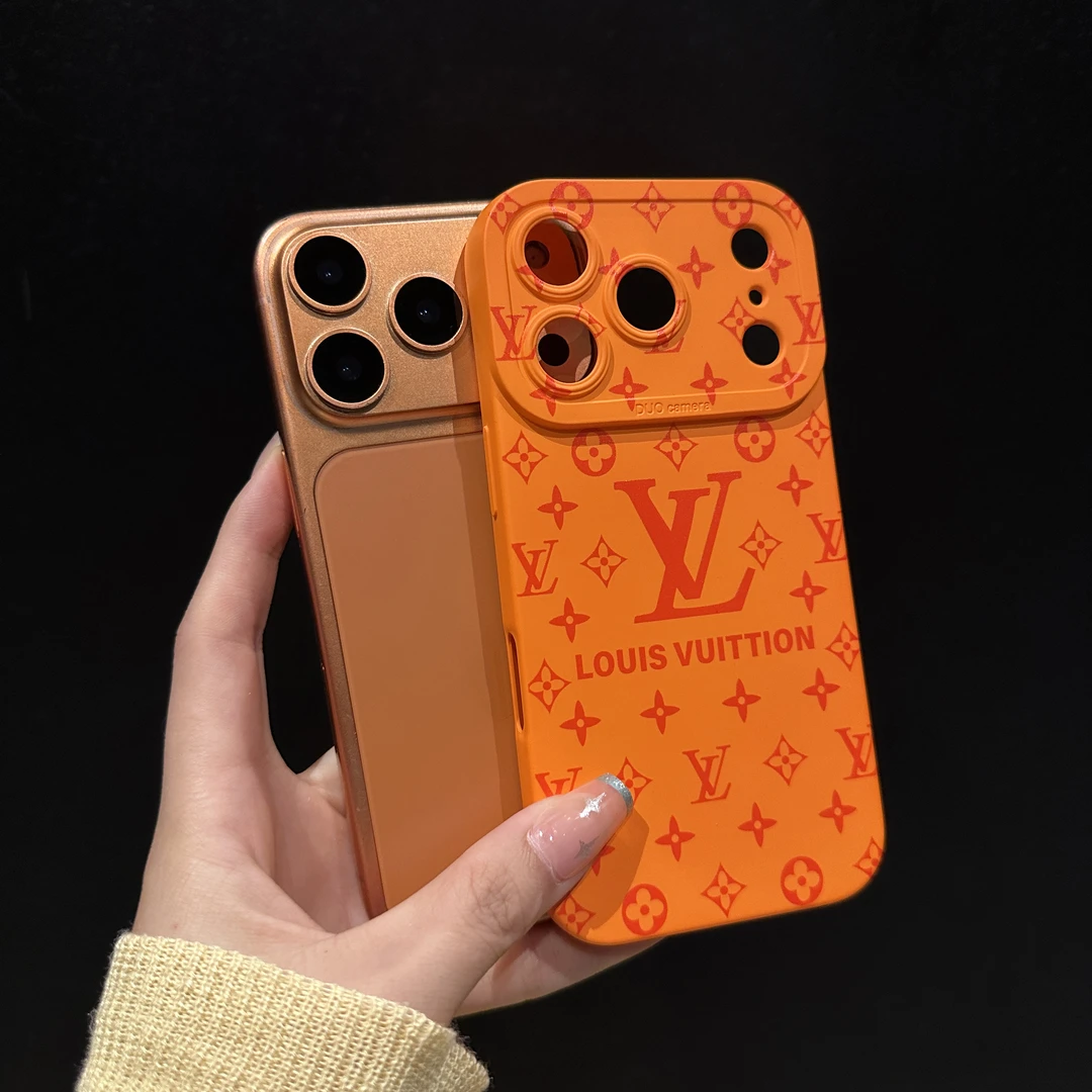 新款星宇橙苹果17promax手机壳16pro适用15潮牌14老花lv13奢华12