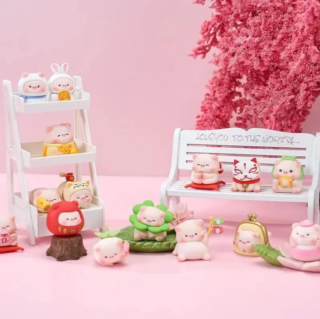 宝运猪猪盲盒（拆盒）