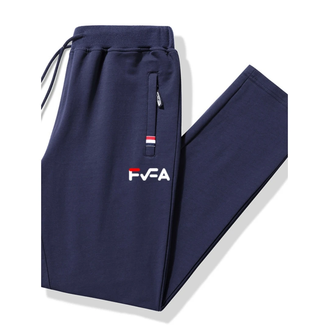 裴乐旗舰夏季新款店春秋季运动裤男女直筒束口宽松休闲裤大码裤子