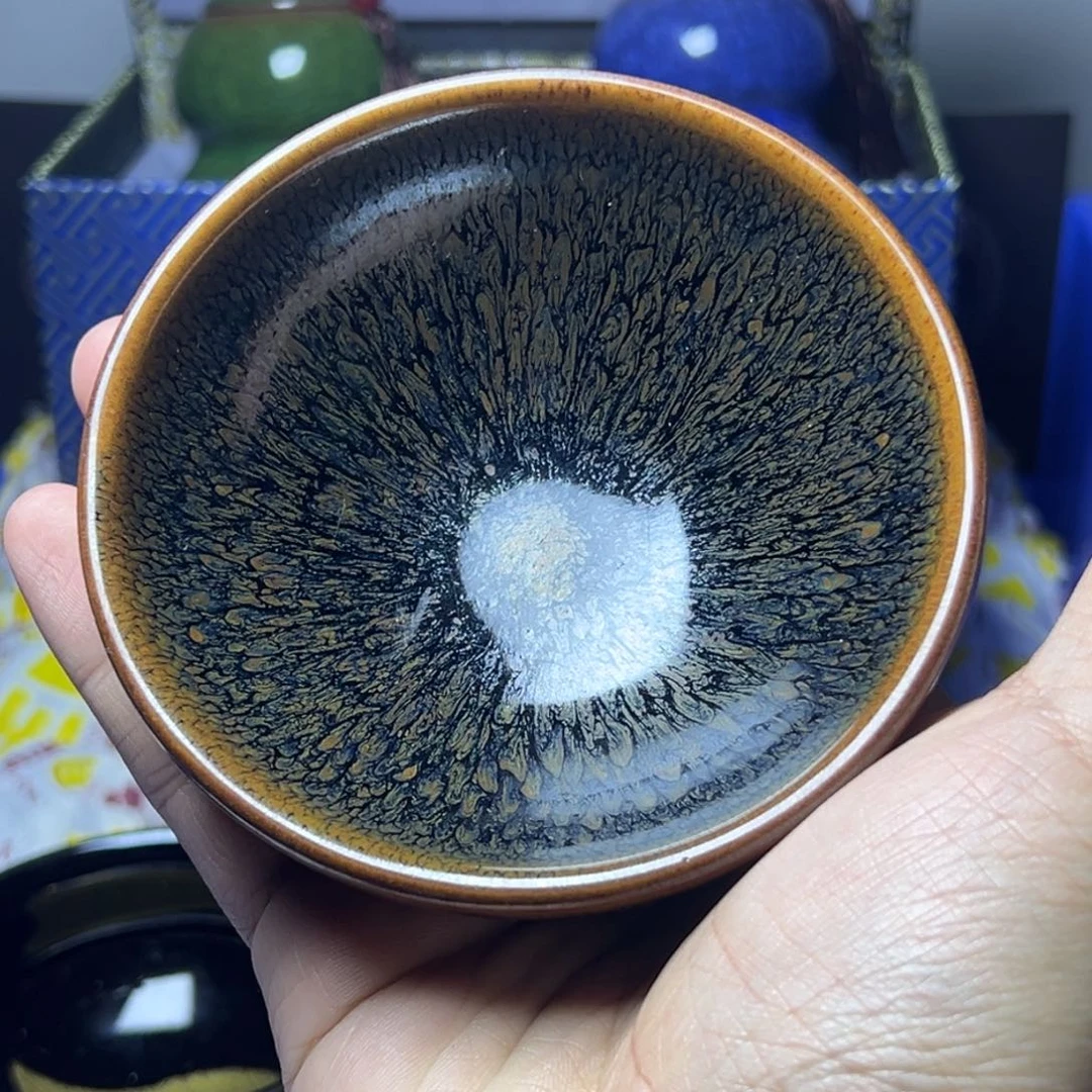 茶盏建阳建盏喝茶主人杯