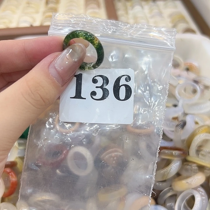 合金戒指玛瑙/玉髓136港13