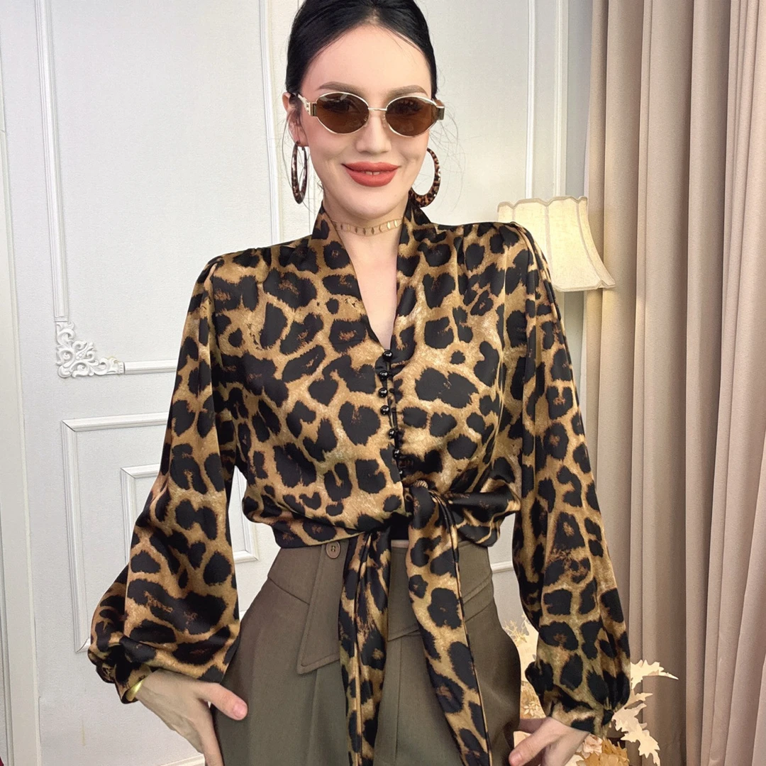 ADLA新款衬衫上衣长袖衬衫个性显气质时尚百搭衬衣9056