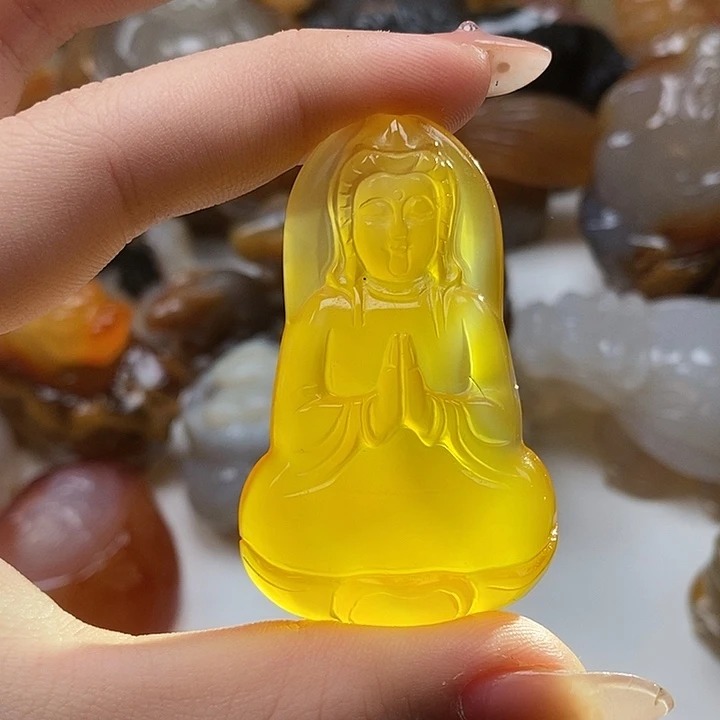 玛瑙/玉髓合金颈饰