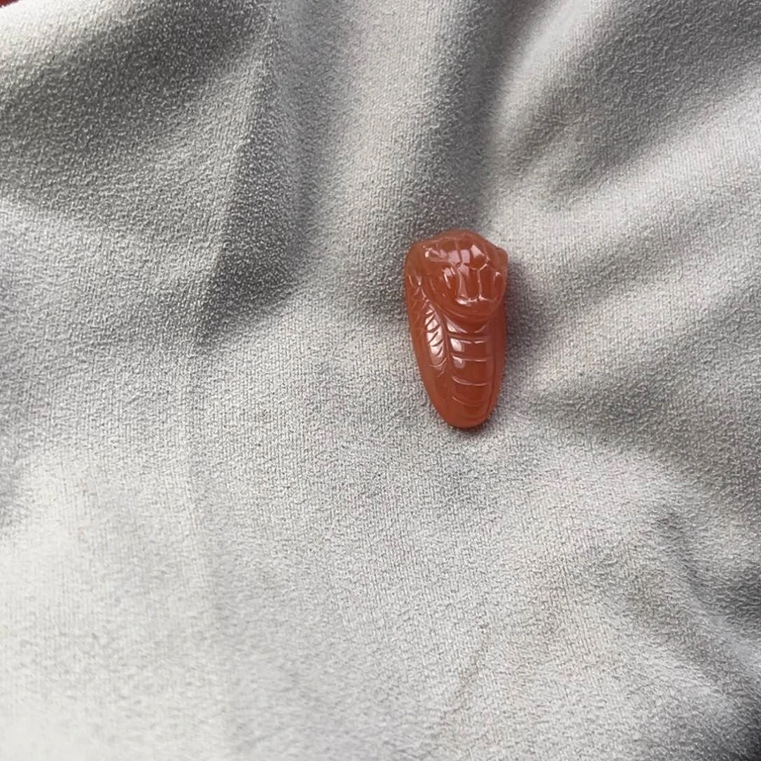 南红玛瑙未镶嵌颈饰