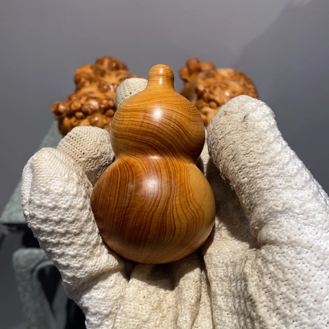 柏木（崖柏）崖柏手工奶瓶葫芦