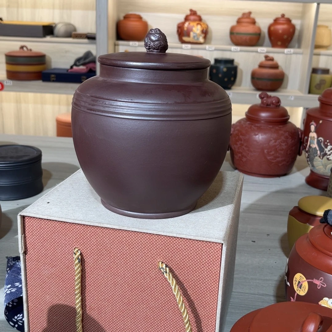 紫砂茶叶罐紫砂的制作