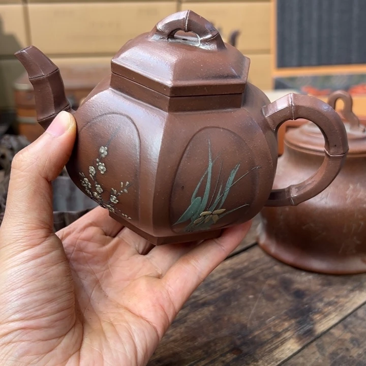 茶壶紫砂紫砂壶作品