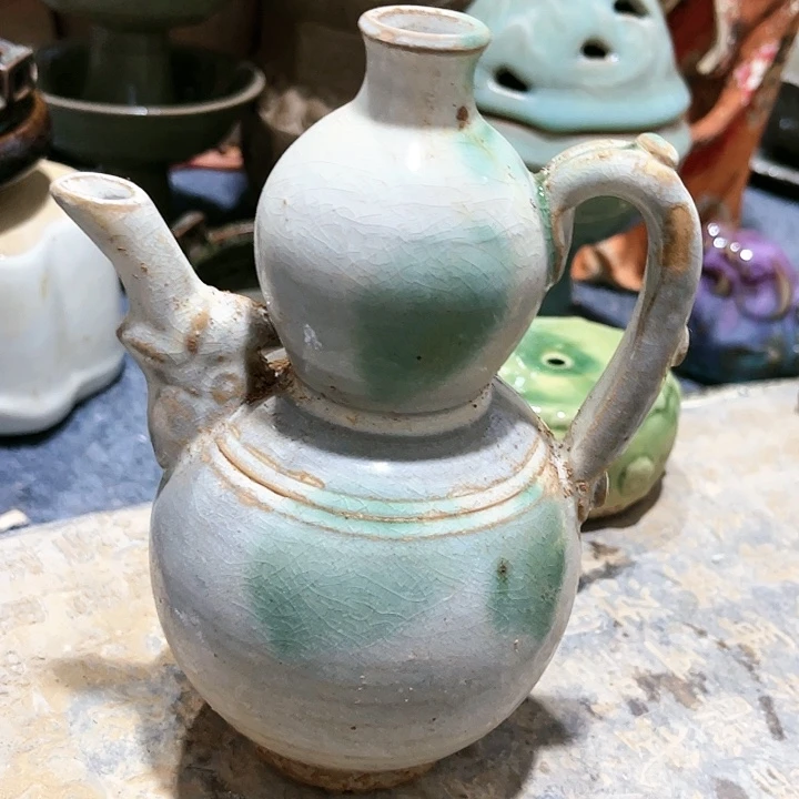 瓦当摆件摆件茶桌茶台陶瓷