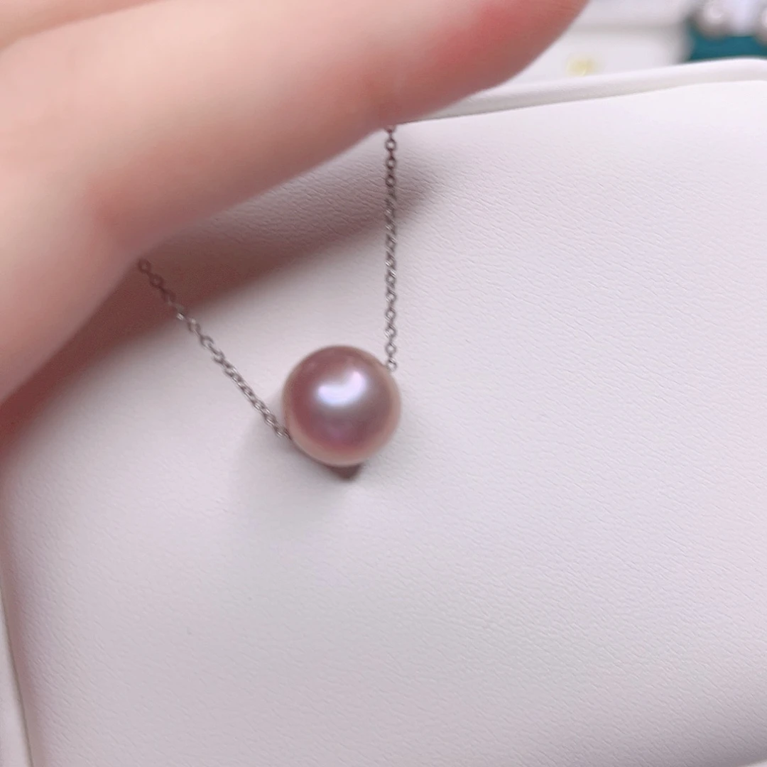 淡水珍珠吊坠(赠链)合金