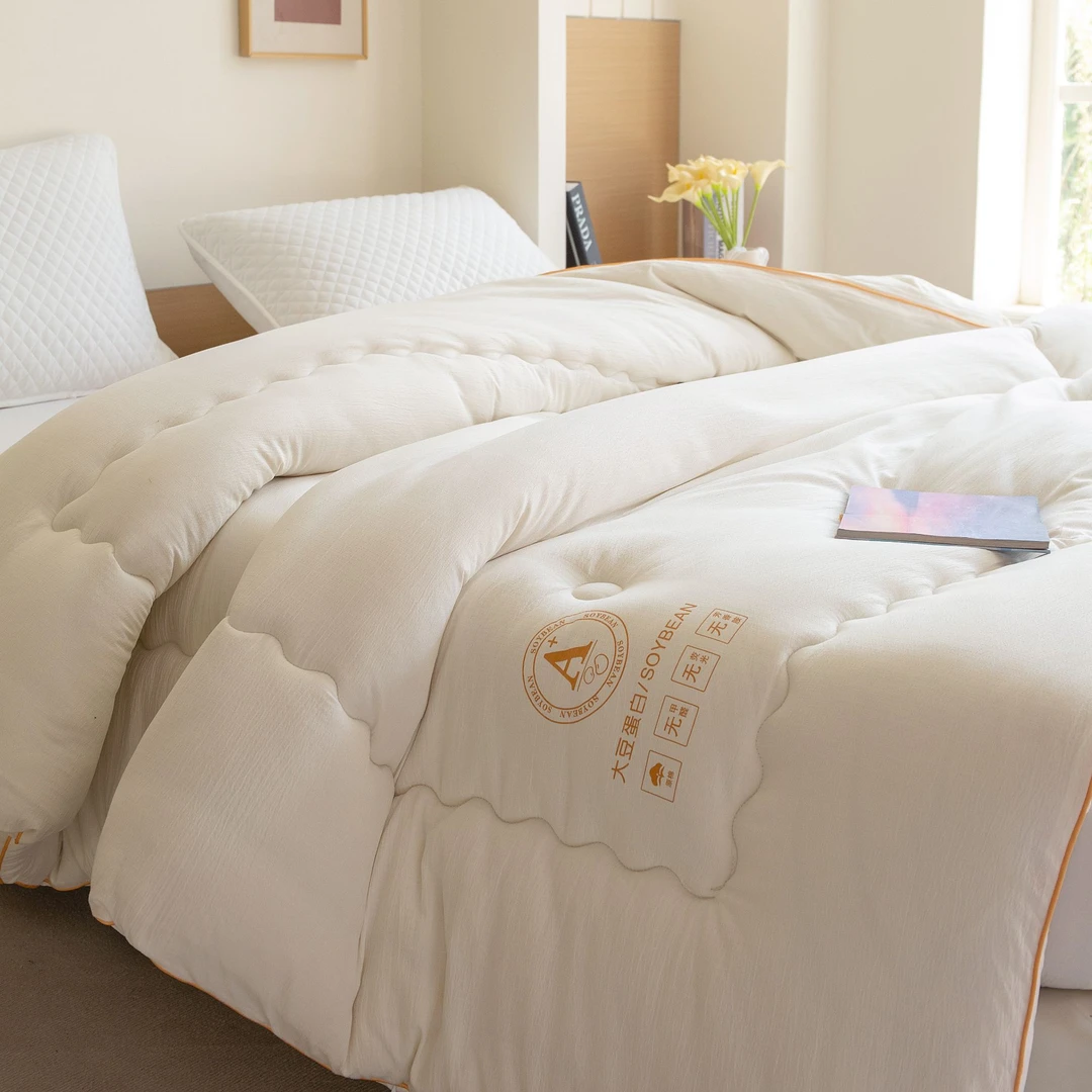 凯菲思A类母婴木棉大豆冬被春秋被加厚被芯保暖冬季被子空调被褥