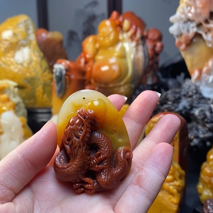 星***寿山石印石寿山石雕刻