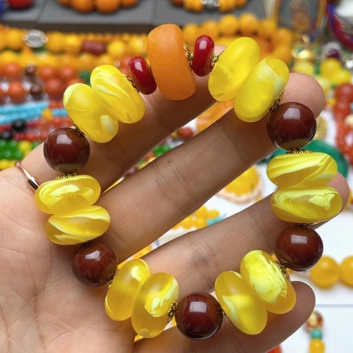 树脂制品18号算盘手串