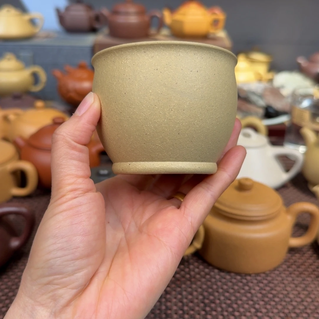 本山绿泥茶壶150毫升左右