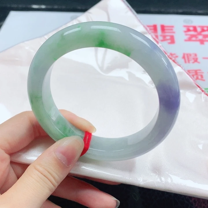 翡翠手镯未镶嵌翡翠手镯57.7