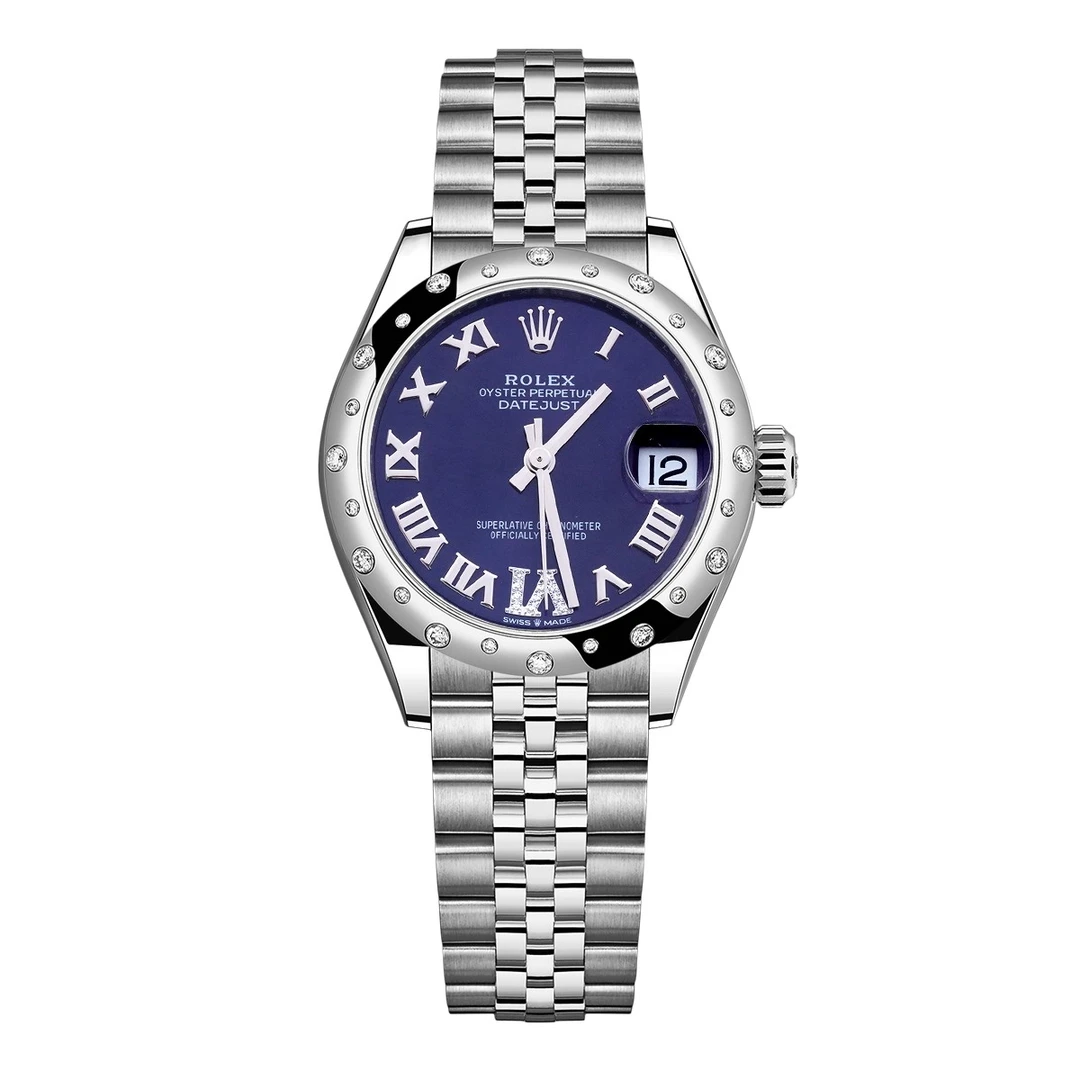 99新 Rolex/劳力士 m278344rbr-0028紫盘腕表/WHT030956
