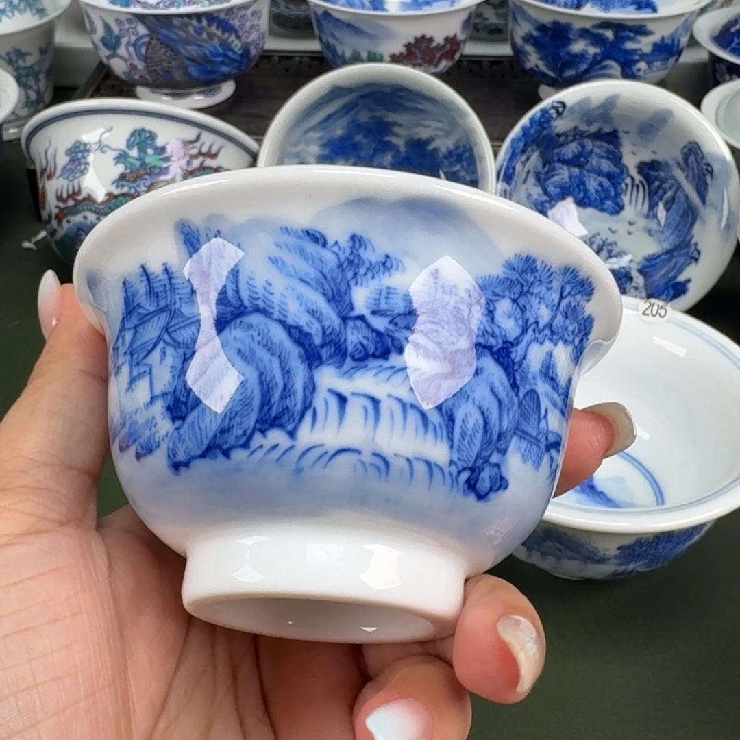 景德镇景德镇纯手工手绘茶器蒙蒙63