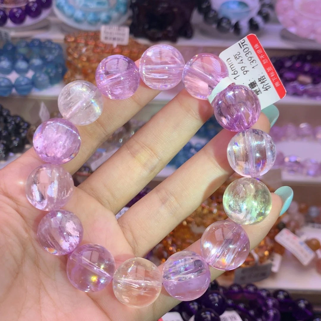 未镶嵌锂辉石手链手链