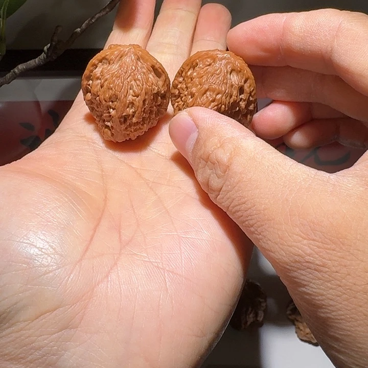吊坠文玩核桃30全品逐鹿红皮南疆
