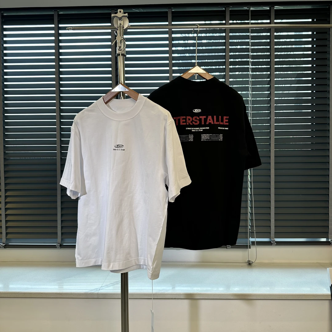Distinguish2/区别重磅短袖T恤宽松圆领潮流印花夏季舒适宽松短袖