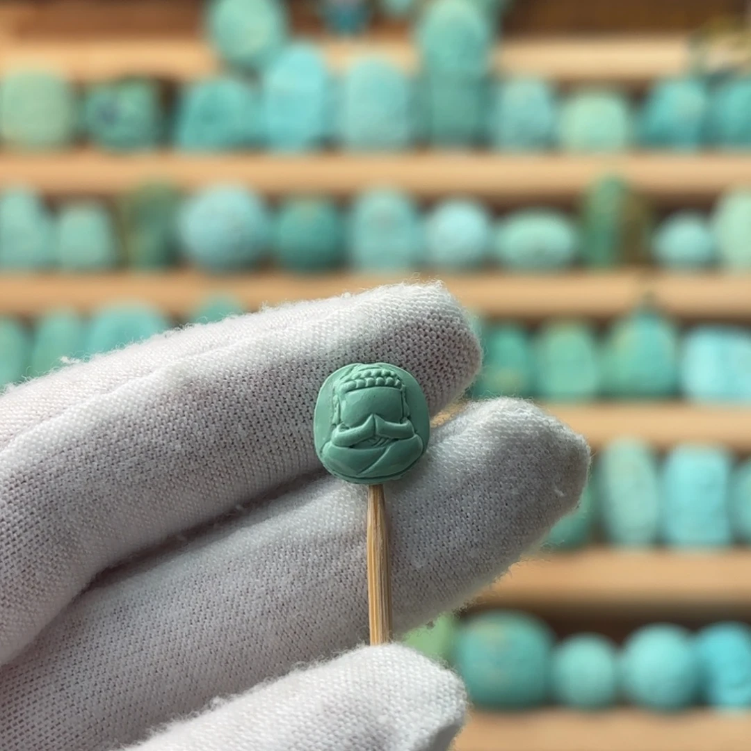 绿松石未镶嵌配饰