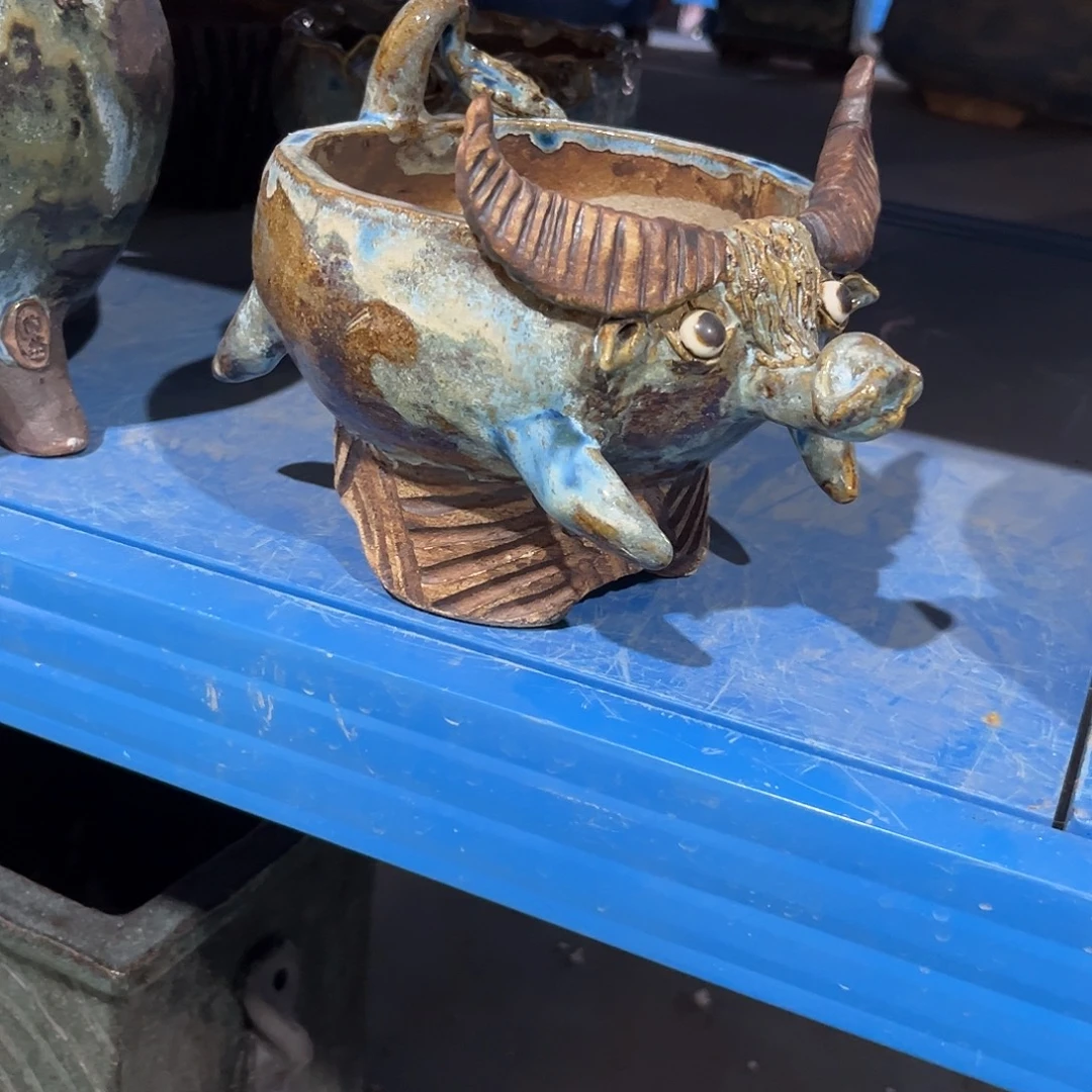 17 号陶然花器手工花盆