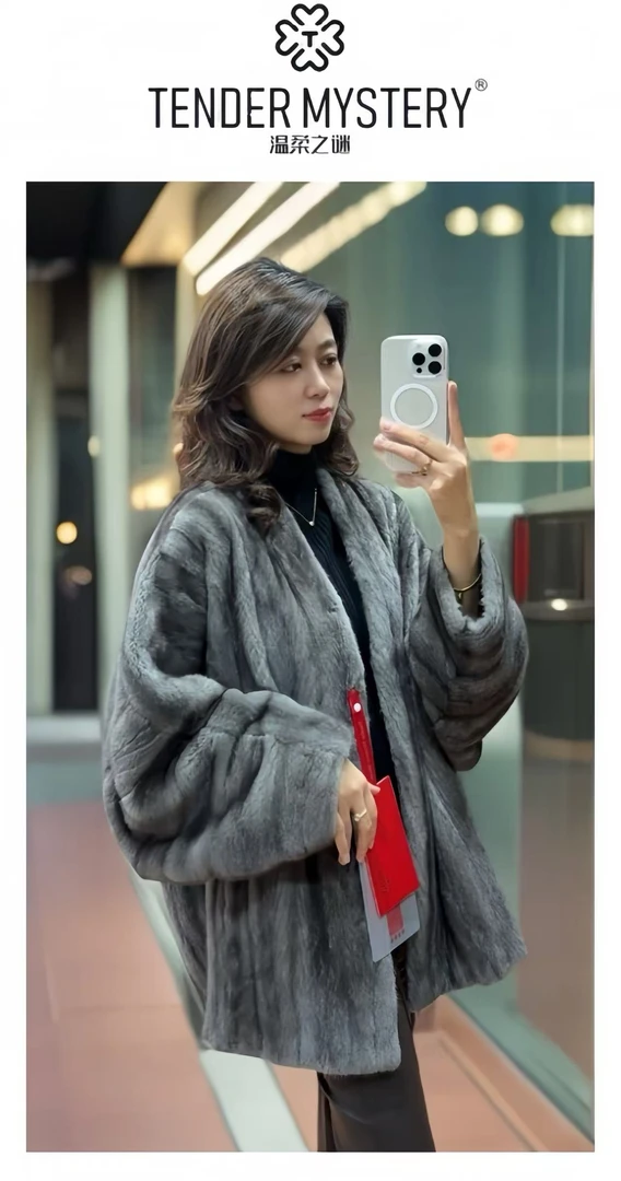 TM·温柔之谜❉【非凡貂 】进口水貂外套
