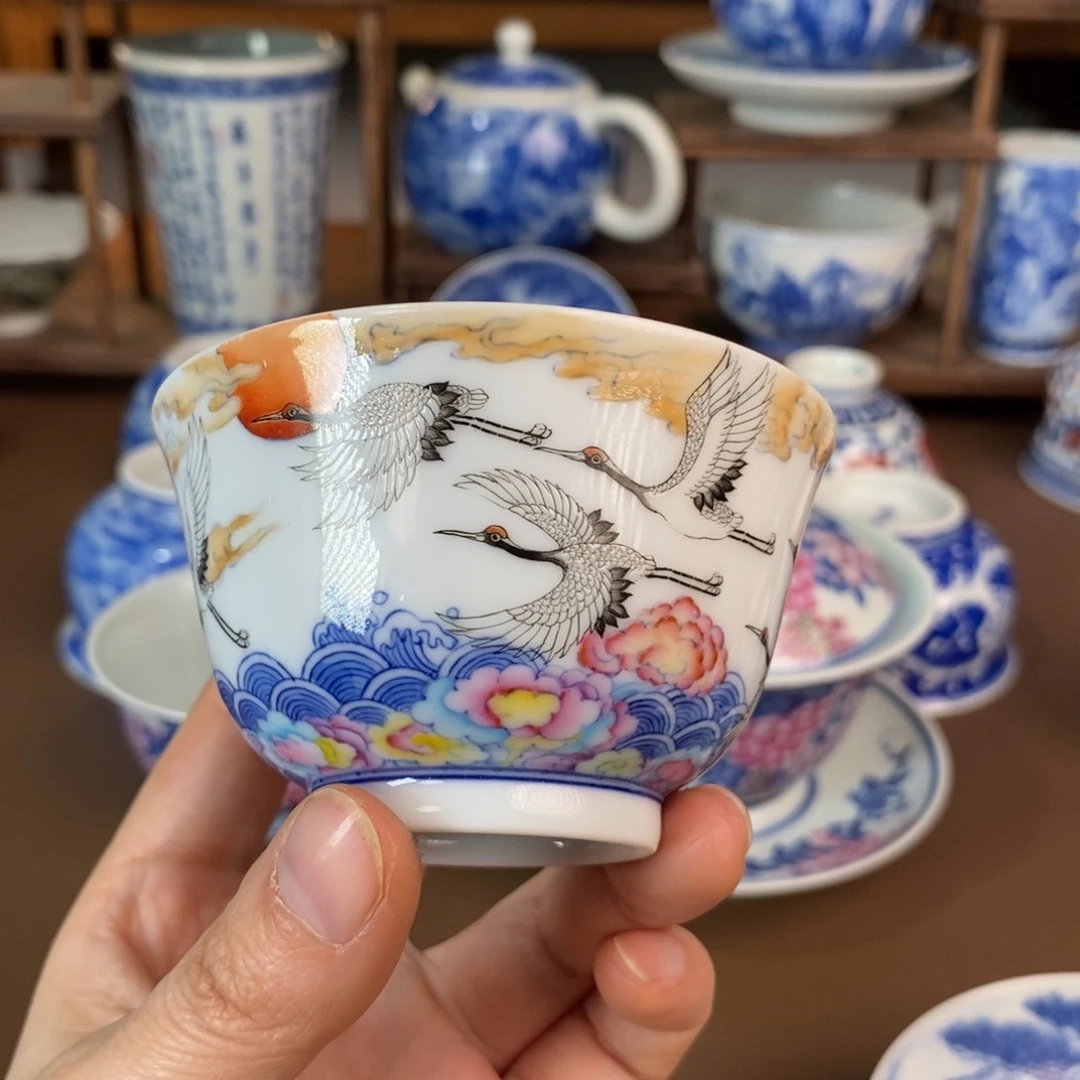 5****0景德镇陶瓷手工手绘