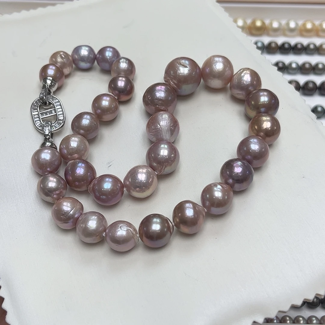 未镶嵌淡水珍珠颈饰12-18内 有核