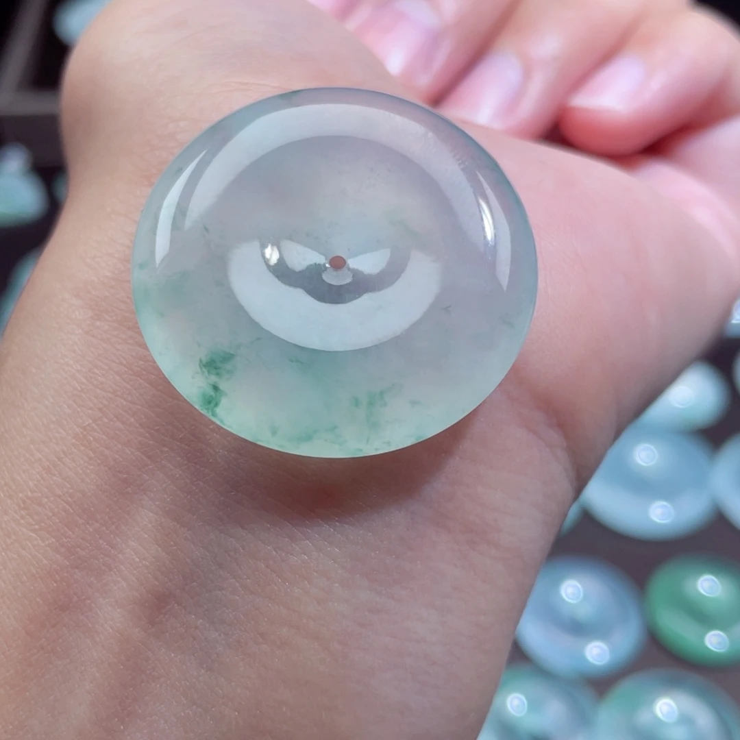 颈饰未镶嵌翡翠扣子