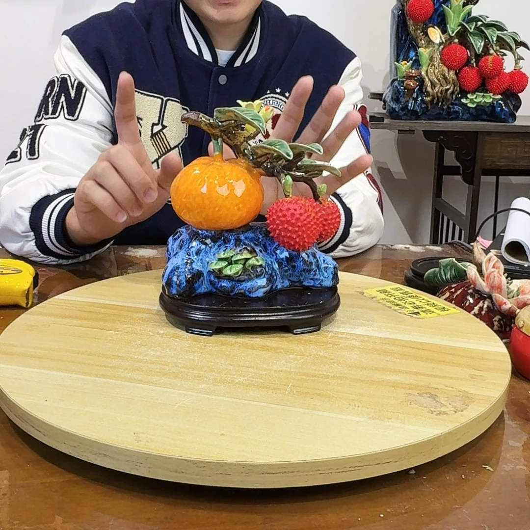 陶瓷大吉大利摆件