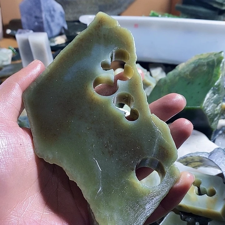 和田玉（糖玉）珠宝半成品未镶嵌唯****下