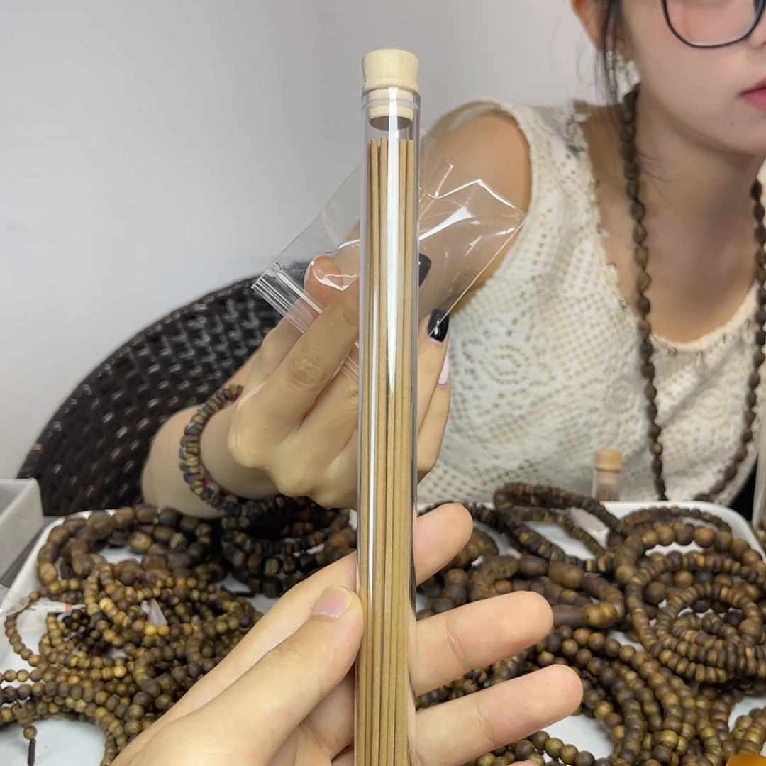 沉香棋楠老虫漏线香10g送香插
