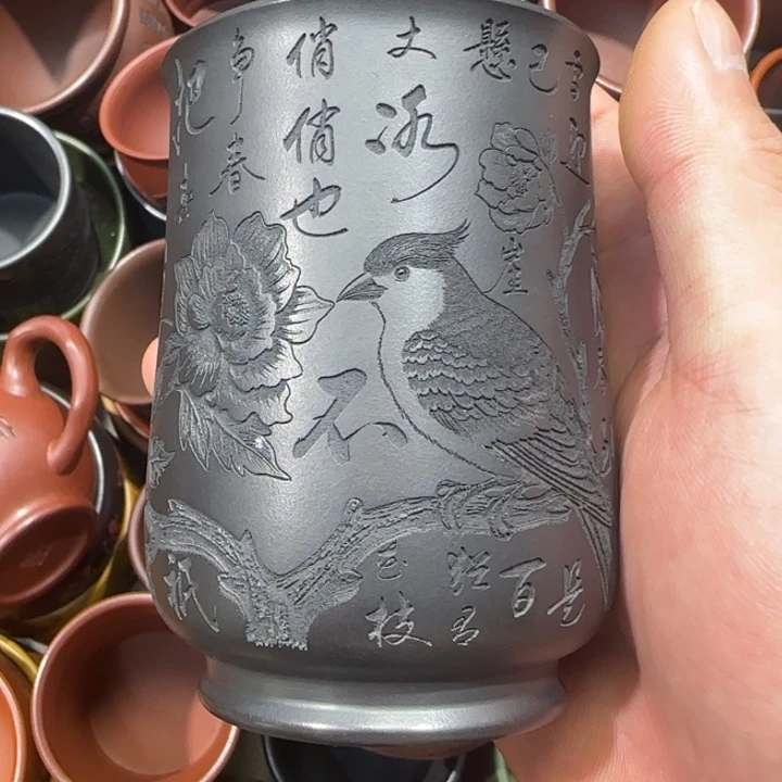 茶杯紫砂全手工制作工艺