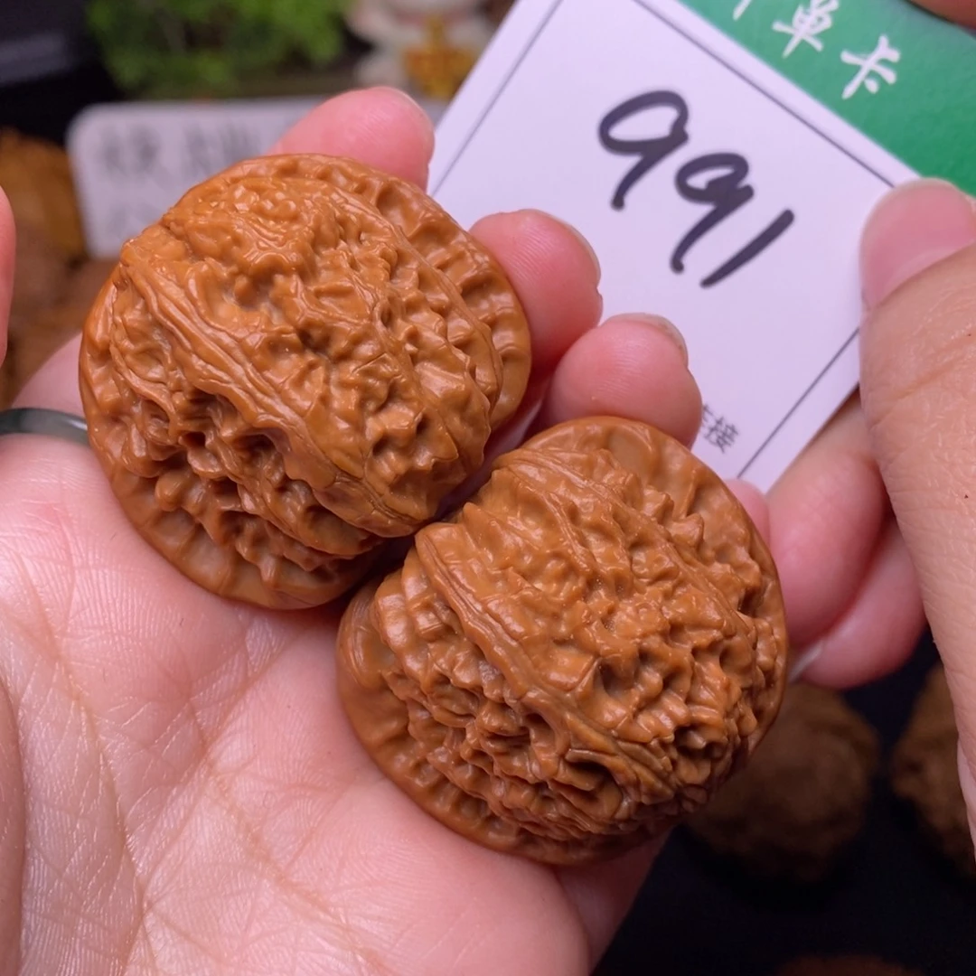 把件文玩核桃991白狮子4.0