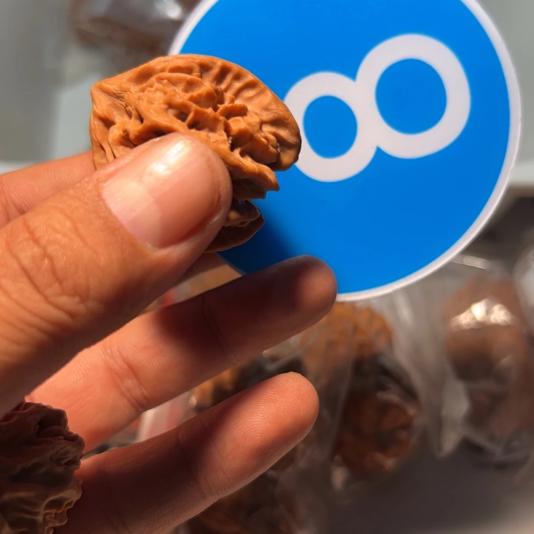 铃***当文玩核桃，蓝色08号