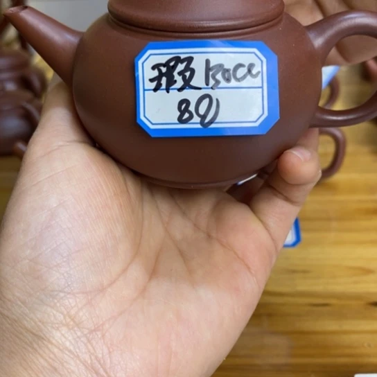 紫砂茶壶骆*水平壶，微瑕