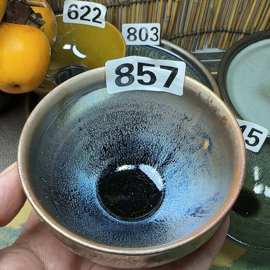 茶盏建盏杯主人杯龙窑柴烧