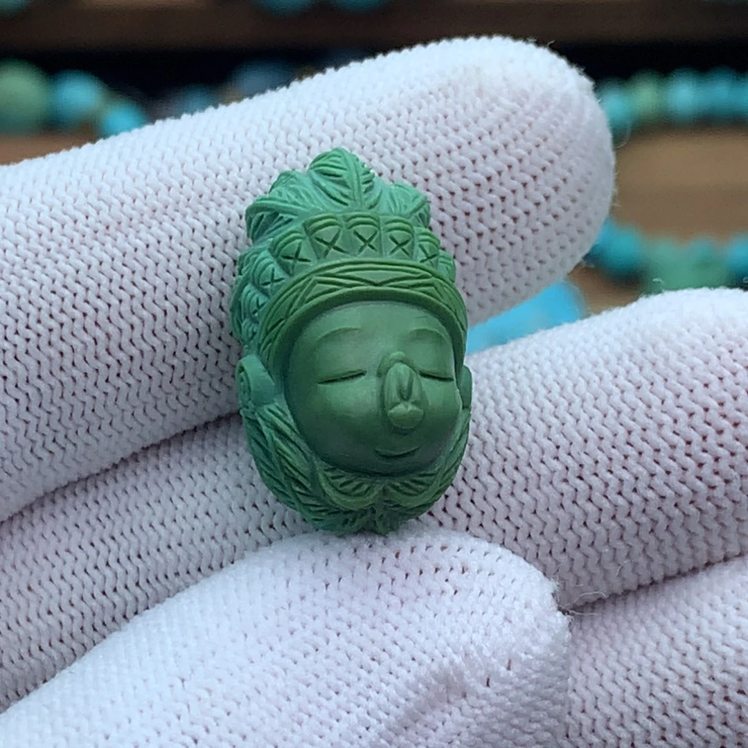 未镶嵌绿松石珠宝奇石