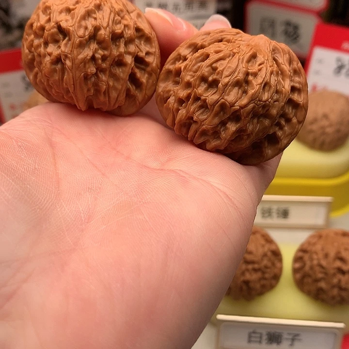 文玩核桃吊坠41尺全品蝴蝶磨873号