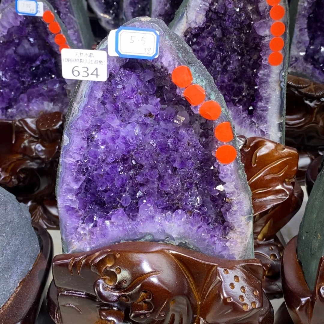 紫晶大型摆件（非配饰）未镶嵌清