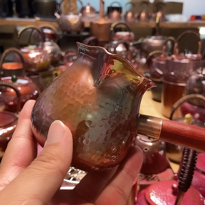 纯手工制作一铜壶制作