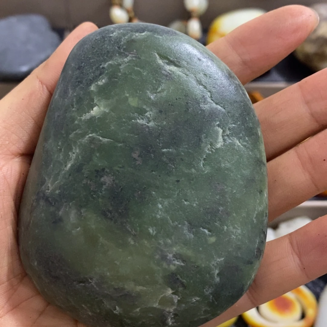 和田玉未镶嵌挂件32