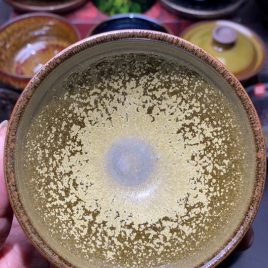 茶盏建盏主人杯茶壶盖碗品茗杯051