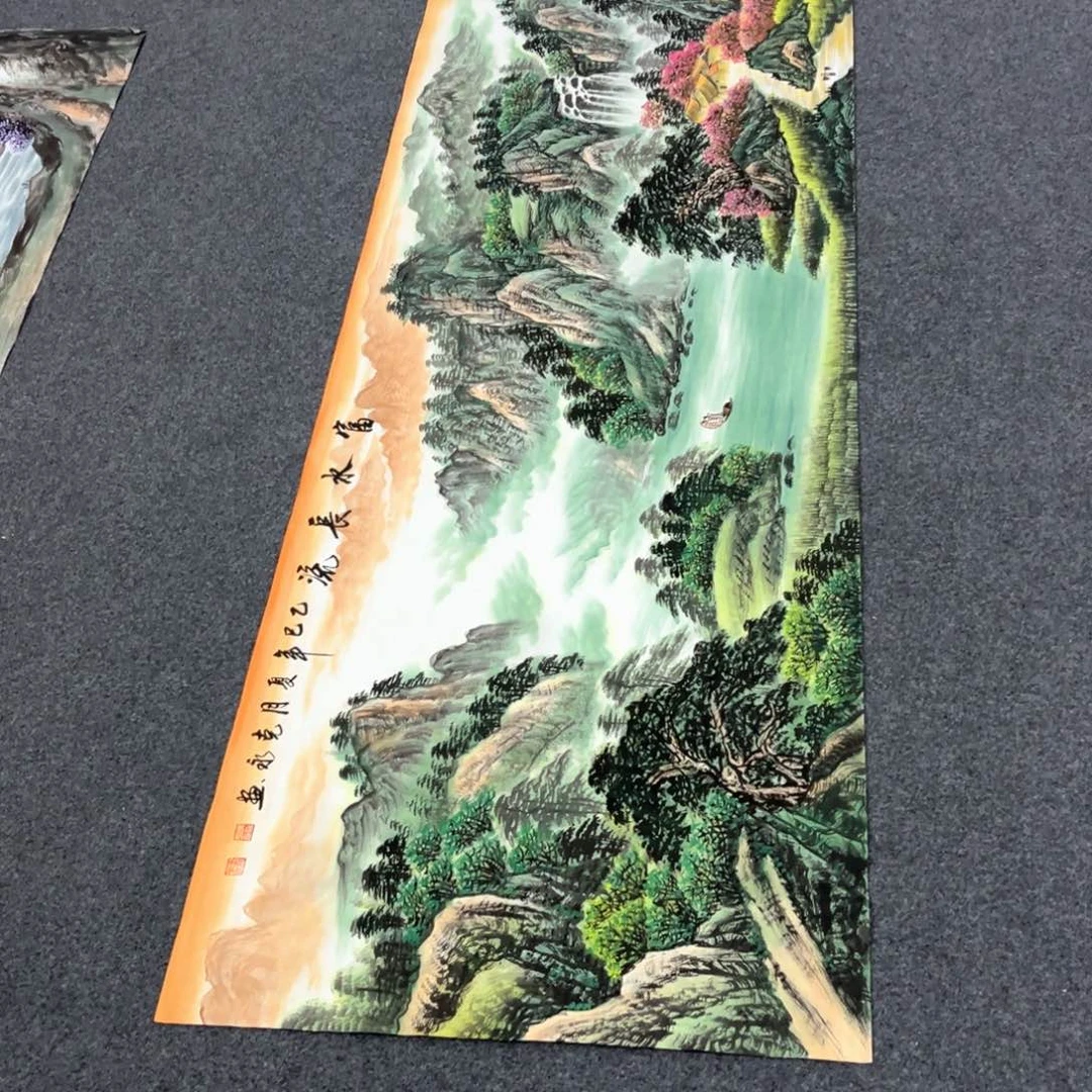 国画国画作品老师手绘