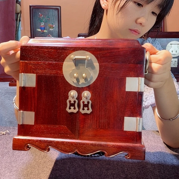 檀香紫檀（小叶紫檀）官皮箱22长