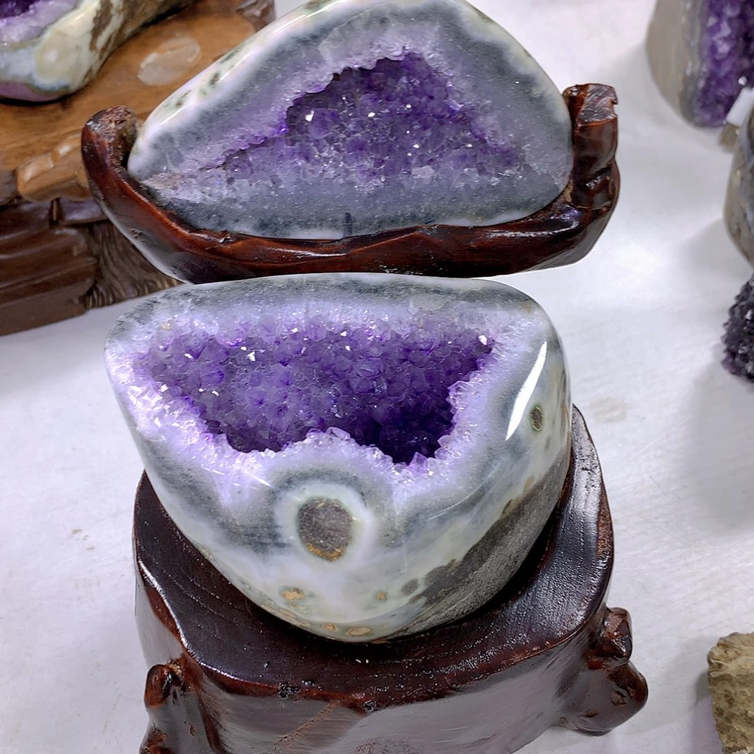 未镶嵌大型摆件（非配饰）紫晶