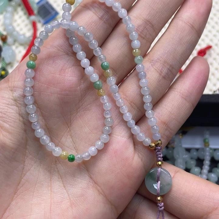 未镶嵌挂件翡翠手机挂